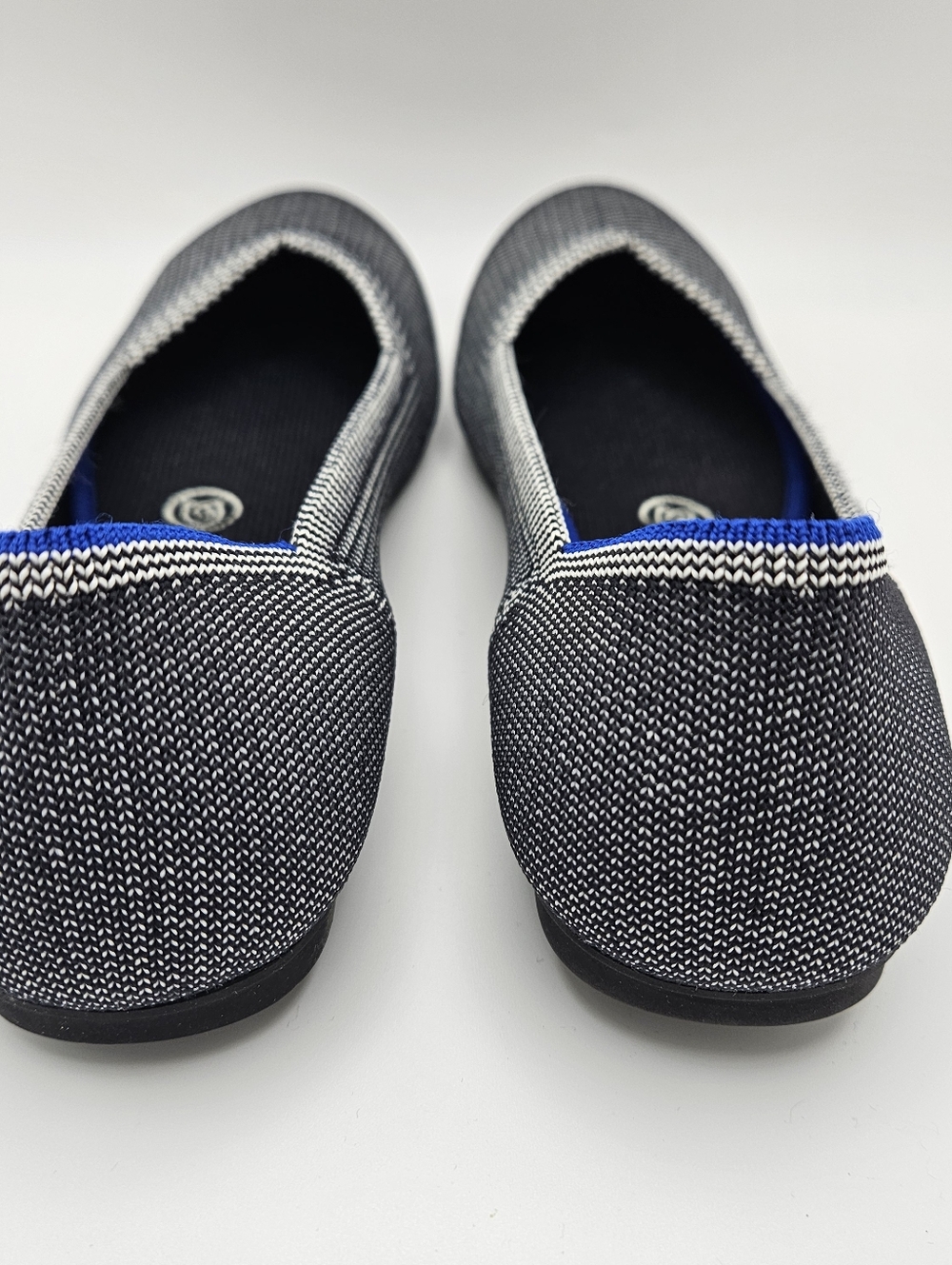 NIB Rothy's Flats In Grey Birdseye Size 7 - Picture 3 of 7